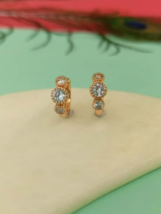 Elite Statement Diamond Hoop Earrings