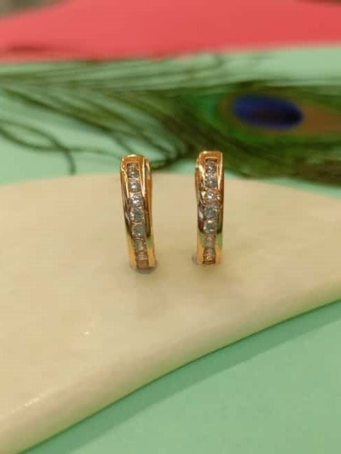 Heritage Golden Hoop Earrings